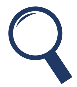 Decorative icon of a magnifying glass. Click to be taken to check your out-of-service debt payment status.